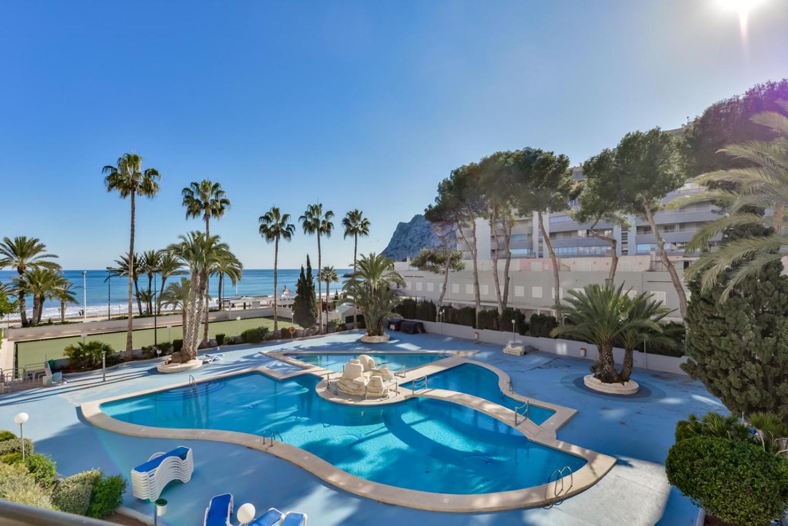Villas Guzman - Apartamento Trond Paraiso Mar Calpe Bagian luar foto